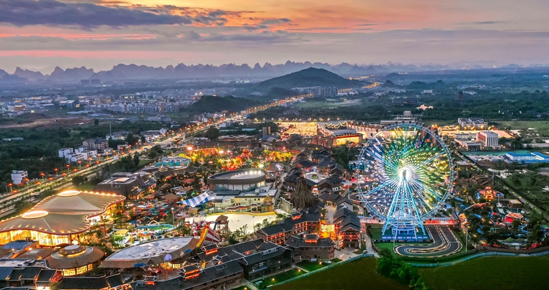 打造夜游燈光水秀新地標